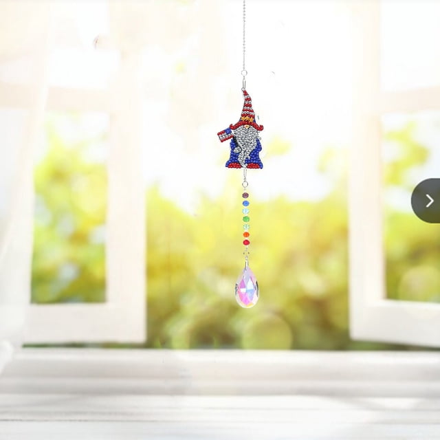 Xihbxyly En Venta Adornos Navideños con Dibujos de Diamantes Hechos a Mano, Colgante Navideño, Pintura Decorativa, Decoración de La Casa