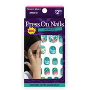 Fright Night Mermaid Nails, 24 Nails