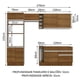 thumbnail image 3 of Cocina Integral Completa Modular Madesa Glamy 270cm MM, 3 of 5