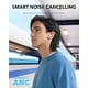 thumbnail image 3 of Soundcore P40i de Anker, auriculares inalámbricos con cancelación de ruido, cancelación de ruido adaptativa a los entornos, graves intensos, tiempo de reproducción de 60 horas, estuche 2 en 1 y soport, 3 of 5