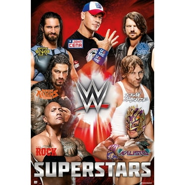 Wwe Superstars Laminated Poster (24 x 36)