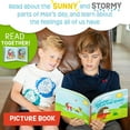 thumbnail image 3 of Peaceable Kingdom Sunny and Stormy Day: Social Emotional Learning Game, Matching & Sharing Activity for 3 Year Olds, 3 of 9