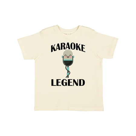 

Inktastic Karaoke Legend Music Gift Gift Toddler Boy or Toddler Girl T-Shirt