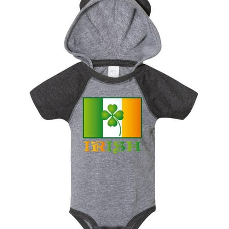 

Inktastic St Patricks Day Flag Irish Four Leaf Clover Gift Baby Boy or Baby Girl Bodysuit