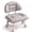 Grey, variant on Zlinib Rolling Low Stool with Backrest, Cloud Comfort Swivel Stool,Gray | Rolling Stool with 360° Silent Swivel Casters, Pedicure Seat, Cloud-Soft Cushion for Home, Office, Garage, Shop, Library