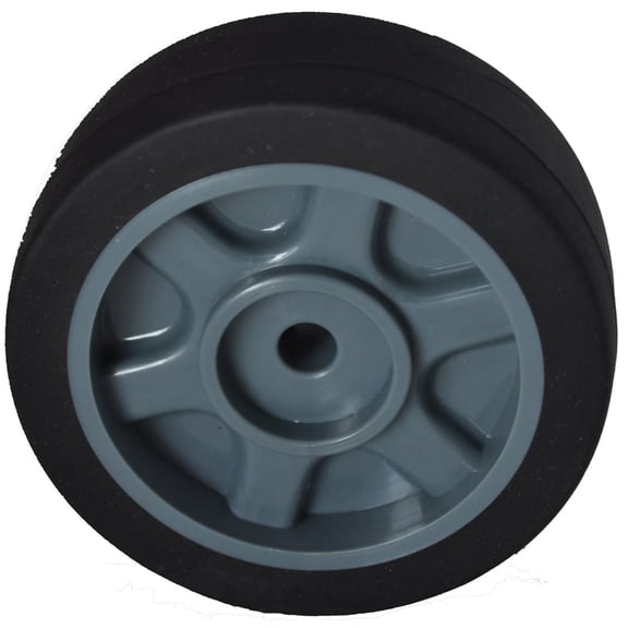 Rear Wheel, Black on Evolution 6100 - 6700 Series