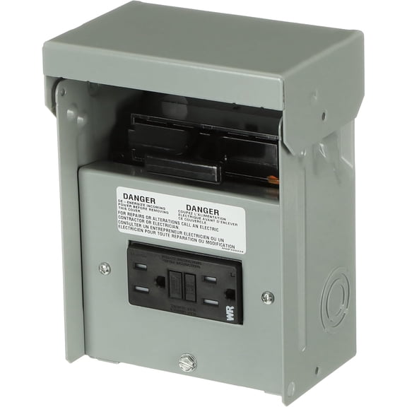 ABB TFN60RGFRCP 60A AC GFCI Disconnect • Disconnect Switch • A/C Type • Pull Out • 60A, 240V AC • GFCI Receptacle • NEMA 3R • Metal