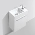 thumbnail image 3 of Colmar 18" Floating Vanity with Sink - Glossy White, 3 of 3