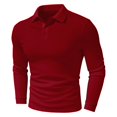 thumbnail image 2 of Enjoytime Long Sleeve Shirts for Men Collared Button Knit Lightweight Breathable Casual Workout Shirt, 2 of 8
