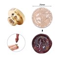 thumbnail image 4 of Cabeza De Sello Cabeza de cobre de sello de 25 mm Cabeza de cobre de forma redonda clásica para tarjeta de boda SG89 Sywqhk Libre de BPA, 4 of 4