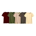 thumbnail image 2 of Paquete Playeras Cuello Redondo 5 Pz Algodón Premium Suave, 2 of 5