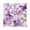 Gold, variant on 7.78in Square Artistic Wall Clock Dual-Purpose Tabletop & Hanging Decor Silent Non-Ticking Clocks for Home Office 11111111 Purple Butterfly with Swirls