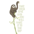 thumbnail image 3 of Villa, Mlli 9x14 Black Modern Framed Museum Art Print Titled - The Top Sloth, 3 of 5