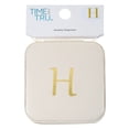 thumbnail image 2 of Time and Tru Jewelry Organizer, Ivory with Gold Initial, Letter H, 2 of 3