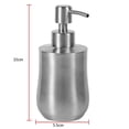 thumbnail image 5 of Stainless Steel Soap Dispenser, Rust Proof Soap Dispenser Kitchen Sink Bathroom Countertop Hand Soap & Liquid Bottle Dish Lotion Shampoo Pump, 350ML, 5 of 6