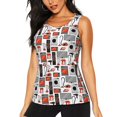 thumbnail image 2 of Haiem Modern Life Workout Tank Tops for Women, Athletic Sports Slim-Fit Tank Tops, Compression Sleeveless Dry Fit Shirts,Athletic Shirt-Medium, 2 of 9