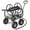 Gray, variant on Costway Garden Hose Reel Cart with 4 Wheels, Storage Basket, 300 FT of 5/8” Large Capacity Green