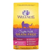 Angle View: Wellness Dry Cat Food Complete Health Grain Free Indoor Recipe -- 5.5 Lbs
