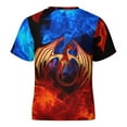 thumbnail image 5 of Wings Of Fire WOF Kid's T-Shirt Short Sleeve T-Shirt Tops Summer Tee Shirt for Boys Girls 120CM, 5 of 8