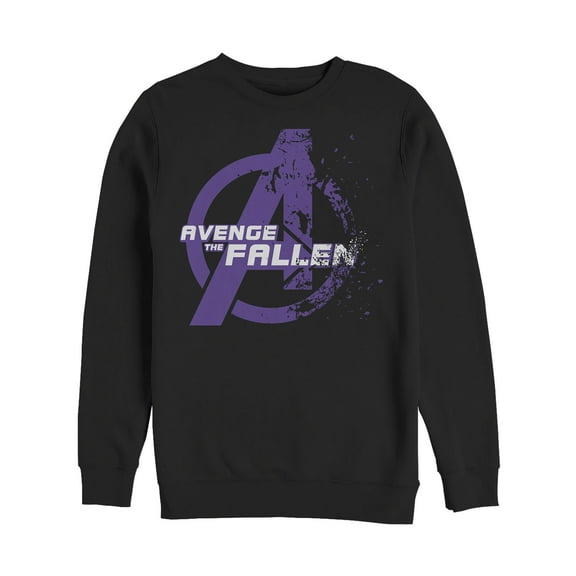 Men's Marvel Avengers: Endgame Avenge Fallen Dust  Sweatshirt Black Small
