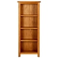 thumbnail image 5 of vidaXL 4-Tier Wooden Adult Bookcase - 45x22x110 cm - Solid Oak Wood, 5 of 5