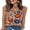 Orange and Red, variant on Ronuti Tank Tops for Women Summer Tops Trendy Dressy Casual Spring Vacation Outfits Crewneck Button Down Sleeveless Shirts White Shirts