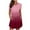 Wine, variant on Women Summer Short Sleeve Dresses Casual Plain Simple T Shirt Loose Dress Pleated Swing Dress With Pockets Knee Length Womens Rayon Dresses