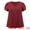 Burgundy, variant on DARING DIVA Women's Plus Tulip Sleeve V Neck T Shirts Basic Blouses 1X Mint Green