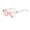 Pink, variant on Cat Eye Sunglasses for Women, Vintage Narrow Plastic Frame Sun Glasses, Retro UV Protection Fashion Shades, Lightweight Eyewear for Travel, Driving, Outdoor, Daily Wear, White