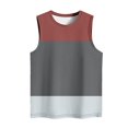 thumbnail image 4 of Lmnyox Women's Tank Tops 2025 Summer Basic Tank Shirts Crew Neck Sleeveless Loose Tops Casual Trendy Tee Tops, 4 of 4
