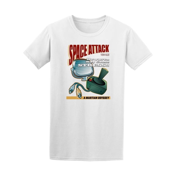 Space Attack Martian Odyssey Tee Men's -Image by Shutterstock