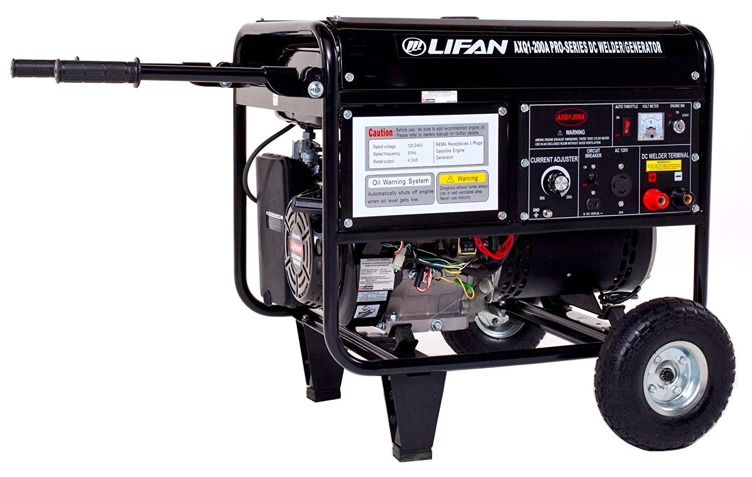 Lifan WeldPro, Contractor Grade, Electric Start, Arc Welder/Generator