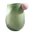 thumbnail image 2 of QSTDGVPW Glass Flower Vase Dried Flower Arrangement Home Furnishing Decorative Vase Tabletop Ornament for Cabinet Bookshelf Decoration, 2 of 9