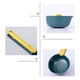 thumbnail image 3 of multiusos para café, para granos de arroz , pala para arroz, para granos gruesos, medidora reutilizable, Azul amarillo Gloria Cuchara De Arroz, 3 of 9