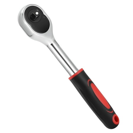 

1/4-inch Handle Drive Socket Ratchet Wrench Telescopic Steel Handle Drive Socket Spanner Quick Release 24 Teeth