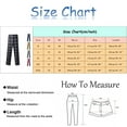 thumbnail image 3 of Outfmvch men's pants ed Mid Waist Fit Stretch Dress Pencil Long pants for men cargo pants, 3 of 4