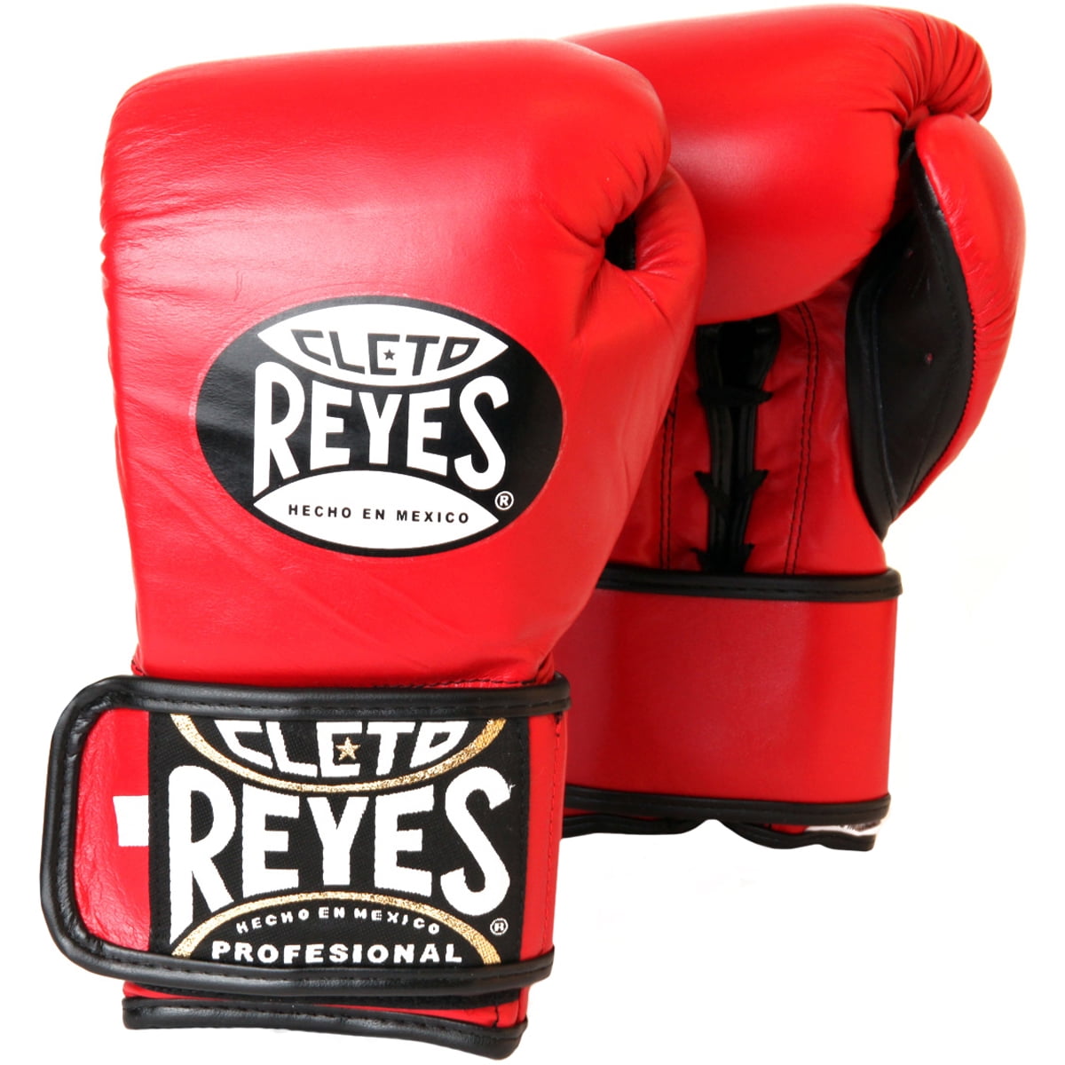 Cleto Reyes Lace Up Hook and Loop Hybrid Boxing Gloves Purple 