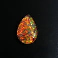 thumbnail image 2 of CERTIFIED Natural Boulder Opal 12.40 Ct Pear Cut Loose Gemstone Pendant Size, 2 of 8