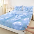 thumbnail image 3 of Feelyou Balloon Ribbon Full Size Sheets, Happy Birthday Party Bed Sheets, 4 Pieces, 3 of 7