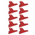 thumbnail image 1 of Electroplated Metal Binder Clip 10PCS Wide Application Easy to Use Multipurpose for Office School Rustproof, 1 of 7