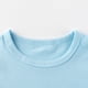 thumbnail image 2 of Gibobby Blusas De Manga Larga Para Niños Verano niño niños niñas manga corta Color sólido Casual Tops para niños ropa(Azul, 3-4 Años), 2 of 4