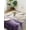 Purple, variant on Green Beige Ombre Tablecloth Square Table Cloth 54x54, Waterproof Outdoor Table Cloth Covers Decorative Table Protector, Minimalist Ocean Waves Linen Washable Table Cover for Kitchen Dinning Party