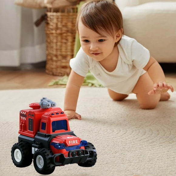 Pompotops Boys Toys Cars Toys,Toys Cars for Boys,Remote Control Car Toy,Press Engineering Vehicle Simulation Small Lift Vehicle Inertias Mixing Truck Suitable for Toys and Gifts for Children
