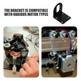 thumbnail image 3 of unbranded 2Ud Soporte L Para Motor Dc Negro Compatible Con Montajes Rápidos Y Seguros, 3 of 8