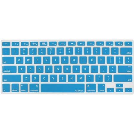 Macally KBGUARDBL Silicon Overlay for MacBook Pro/MacBook Air or Mac Keyboard,