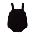 thumbnail image 4 of WERYOUNG Girls Boys Onesie Comfort Corduroy Sleeveless Pumpkin Embroidery Suspenders Halloween Bodysuit Girls Leisure Outdoor One-Pieces,Black,12-18 Months, 4 of 7