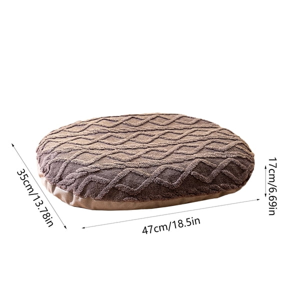 sruoe Dog Bed Medium Small Size Dog, Pet Bed for Puppy & Kitty, Soft Warm Pet Mat, Calming Dog & Cat Bed, Corduroy Dog Cage Bed Non Slip, Machine Washable Pet Bed, 18.5x13.8"