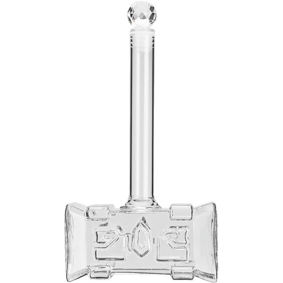 Whiskey Glass Decanter - 400ml Wine Bottle Hammer, Whiskey Decanter | Creative Wine Bottle Hammers with Airtight Stopper, 3d Wine Bottle, Vodkas Jug, Alcohol Bottle for Bourbon Whiskey Liquor