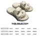 thumbnail image 3 of Skull Home Slippers Fashion Punk Flip Flop Sandalias de verano antideslizantes (42-43 Beige), 3 of 6
