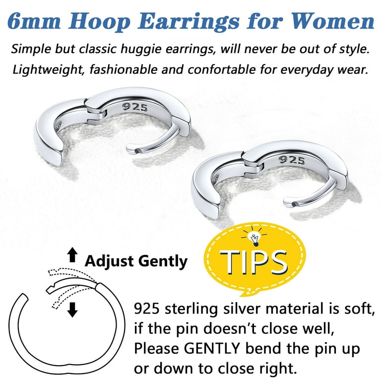 Mens gauge hoop online earrings